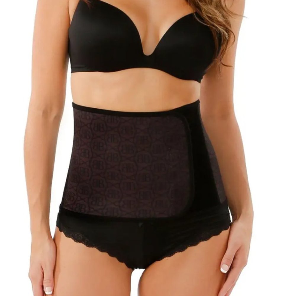 Belly Bandit Original Post-Pregnancy Belly Abdominal Wrap Black Multiple Sizes